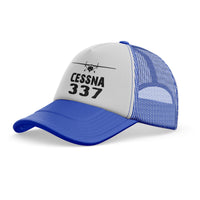 Thumbnail for Cessna 337 & Plane Designed Trucker Caps & Hats