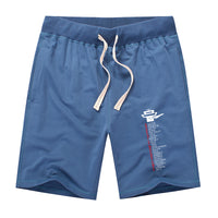 Thumbnail for Aviation Alphabet Designed Cotton Shorts