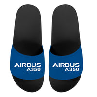 Thumbnail for Airbus A350 & Text Designed Sport Slippers