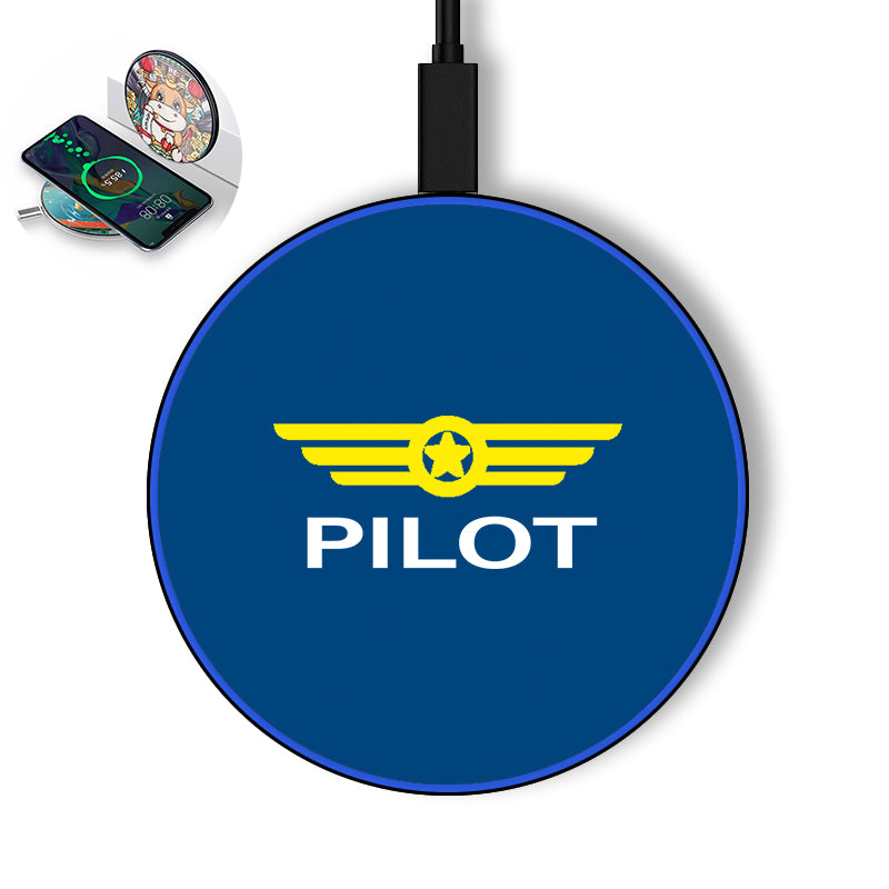 Pilot & Badge Designed Wireless Chargers