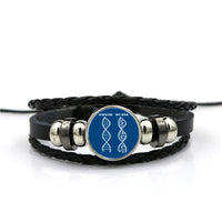 Thumbnail for Aviation DNA Designed Leather Bracelets