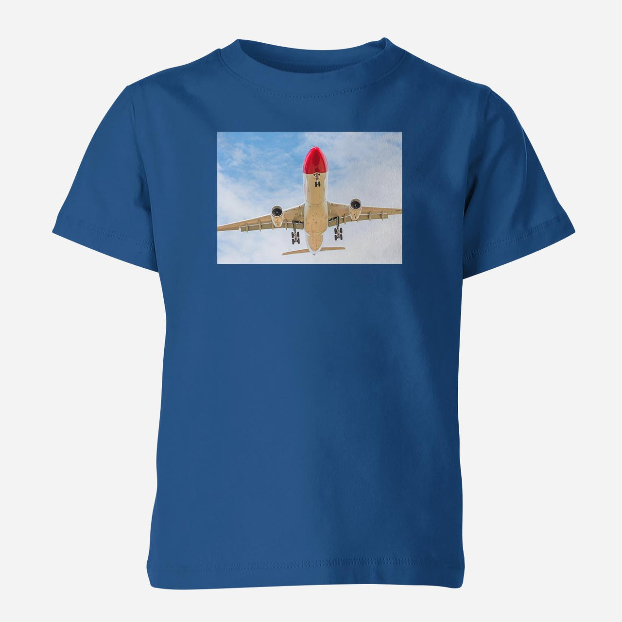 Beautiful Airbus A330 on Approach Designed Children T-Shirts