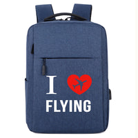Thumbnail for I Love Flying Designed Super Travel Bags