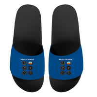 Thumbnail for Pilot's 6 Pack Designed Sport Slippers