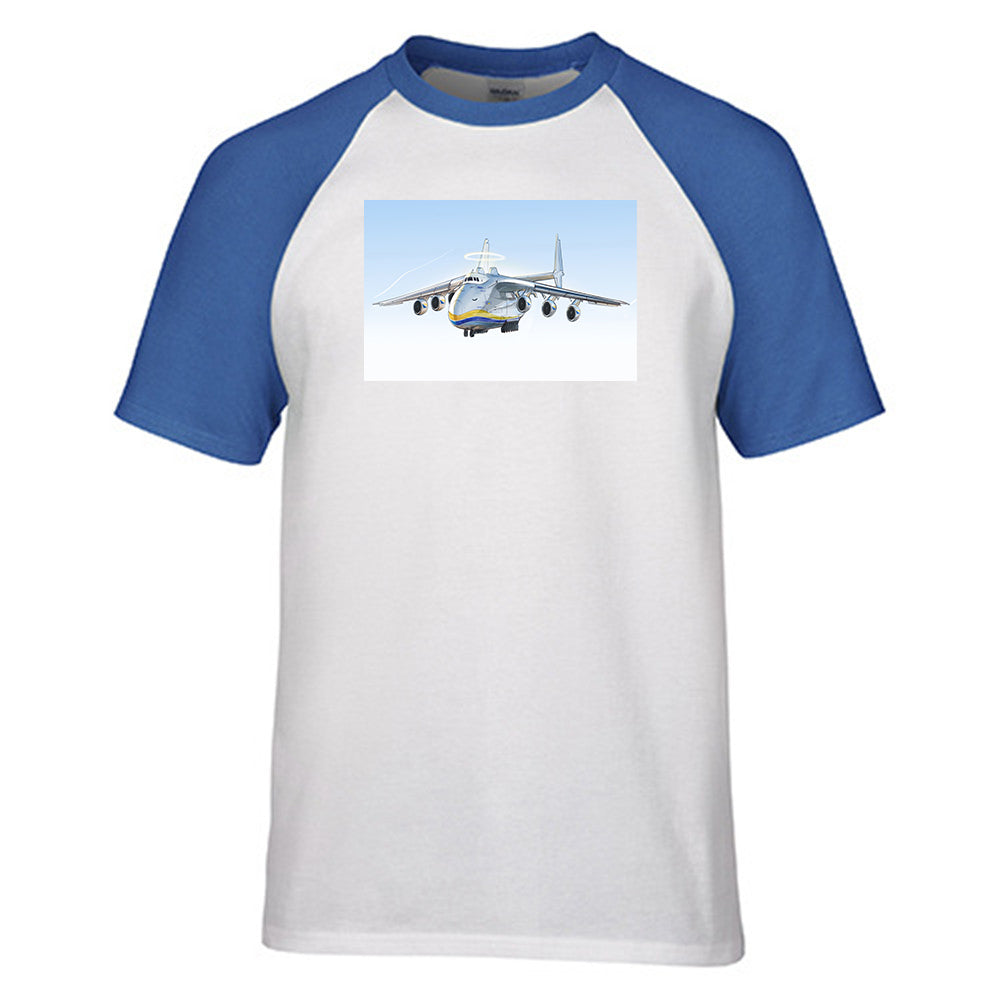 Antonov 225 (52) Designed Raglan T-Shirts