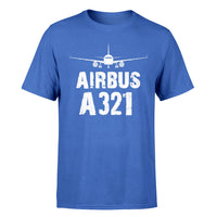 Thumbnail for Airbus A321 & Plane Designed T-Shirts