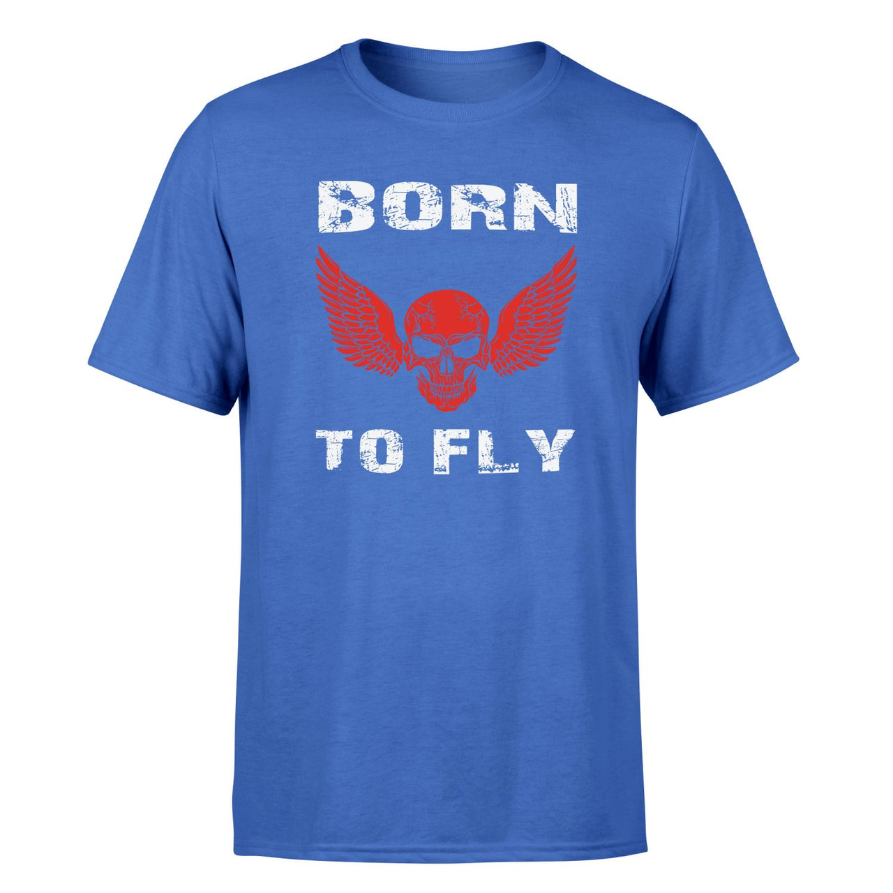 Born To Fly SKELETON Designed T-Shirts
