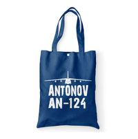 Thumbnail for Antonov AN-124 & Plane Designed Tote Bags