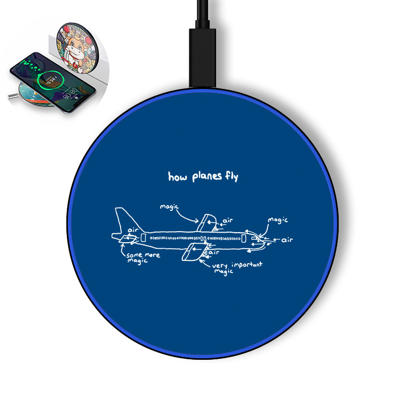 How Planes Fly Designed Wireless Chargers