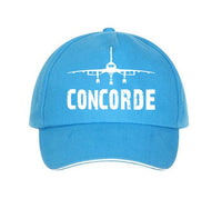 Thumbnail for Concorde & Plane Designed Hats Pilot Eyes Store Blue 