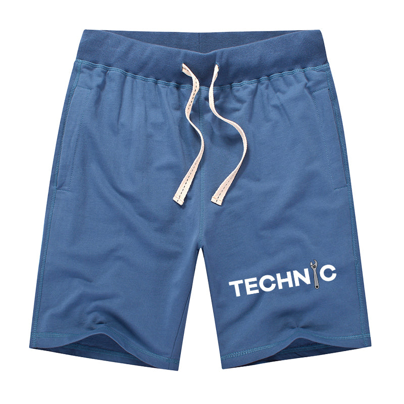 Technic Designed Cotton Shorts