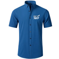 Thumbnail for The Boeing 767 Designed Short Sleeve Shirts
