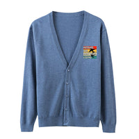Thumbnail for Husband & Dad & Aircraft Mechanic & Legend Designed Cardigan Sweaters