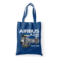 Thumbnail for Airbus A330neo & Trent 7000 Designed Tote Bags
