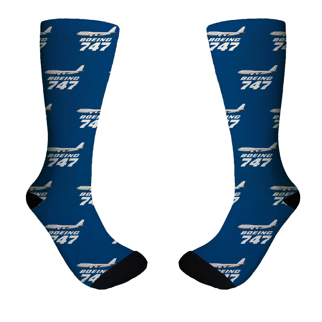 The Boeing 747 Designed Socks