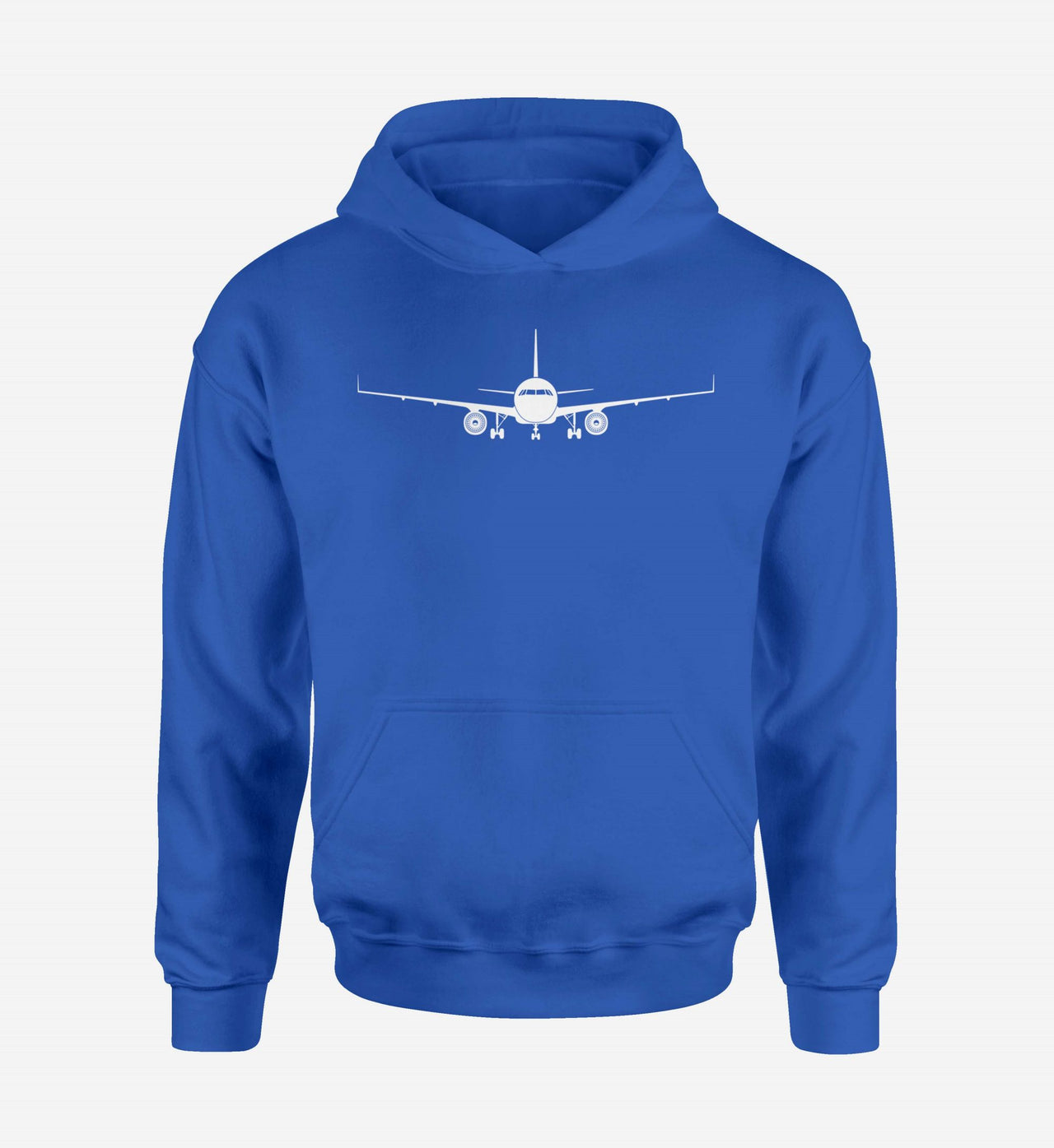 Airbus A320 Silhouette Designed Hoodies