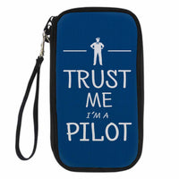 Thumbnail for Trust Me I'm a Pilot Designed Travel Cases & Wallets