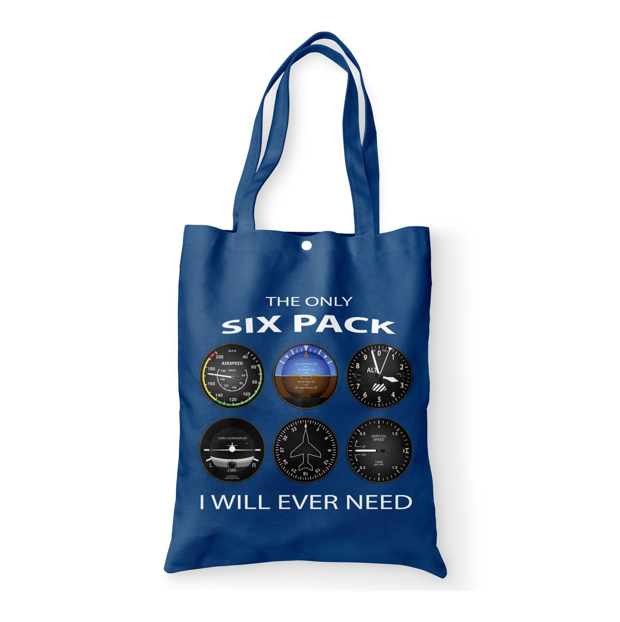 The Only Six Pack I Will Ever Need Designed Tote Bags