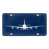 Thumbnail for Boeing 747 Silhouette Designed Metal (License) Plates