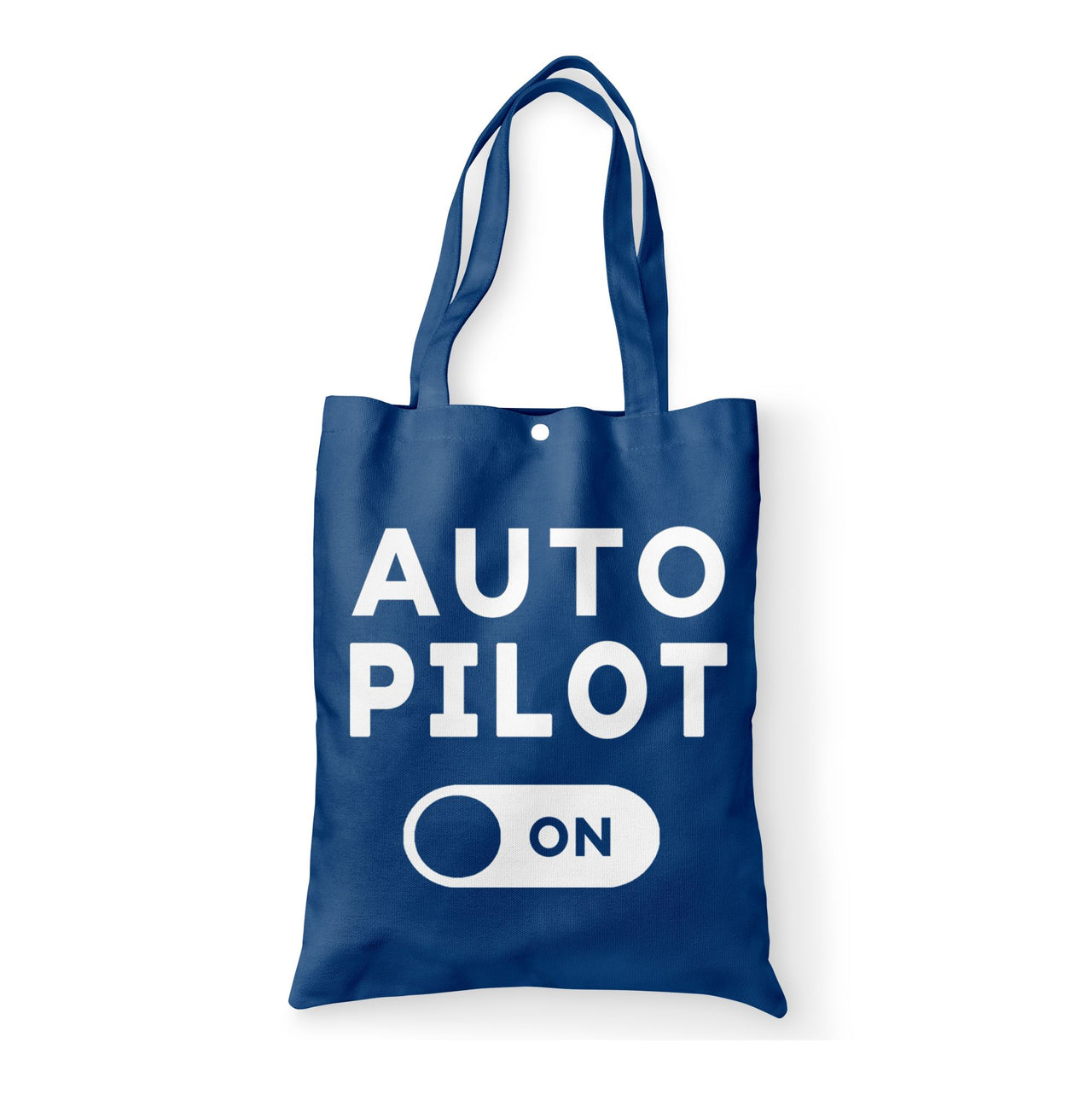 Auto Pilot ON Designed Tote Bags
