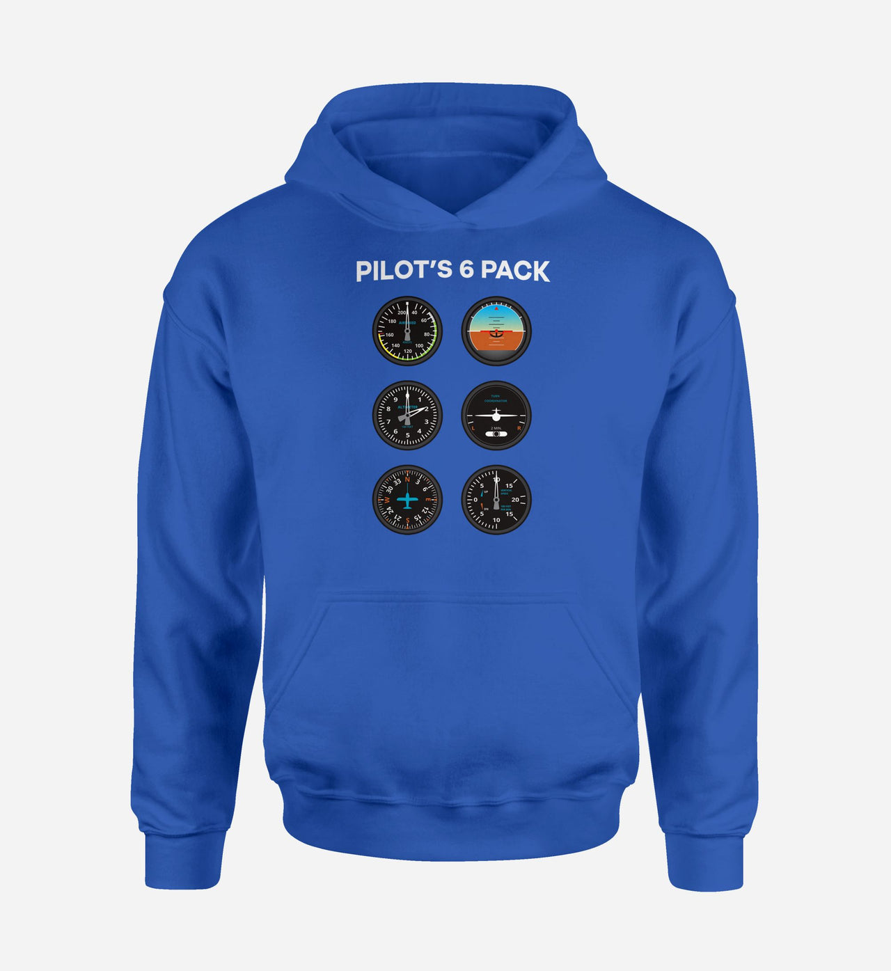 Pilot's 6 Pack Designed Hoodies