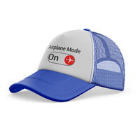 Thumbnail for Airplane Mode On Designed Trucker Caps & Hats