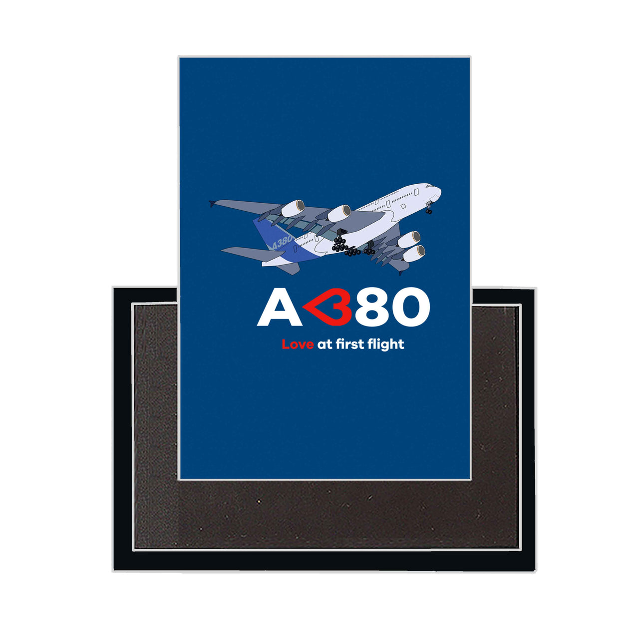 Airbus A380 Love at first flight Designed Magnets