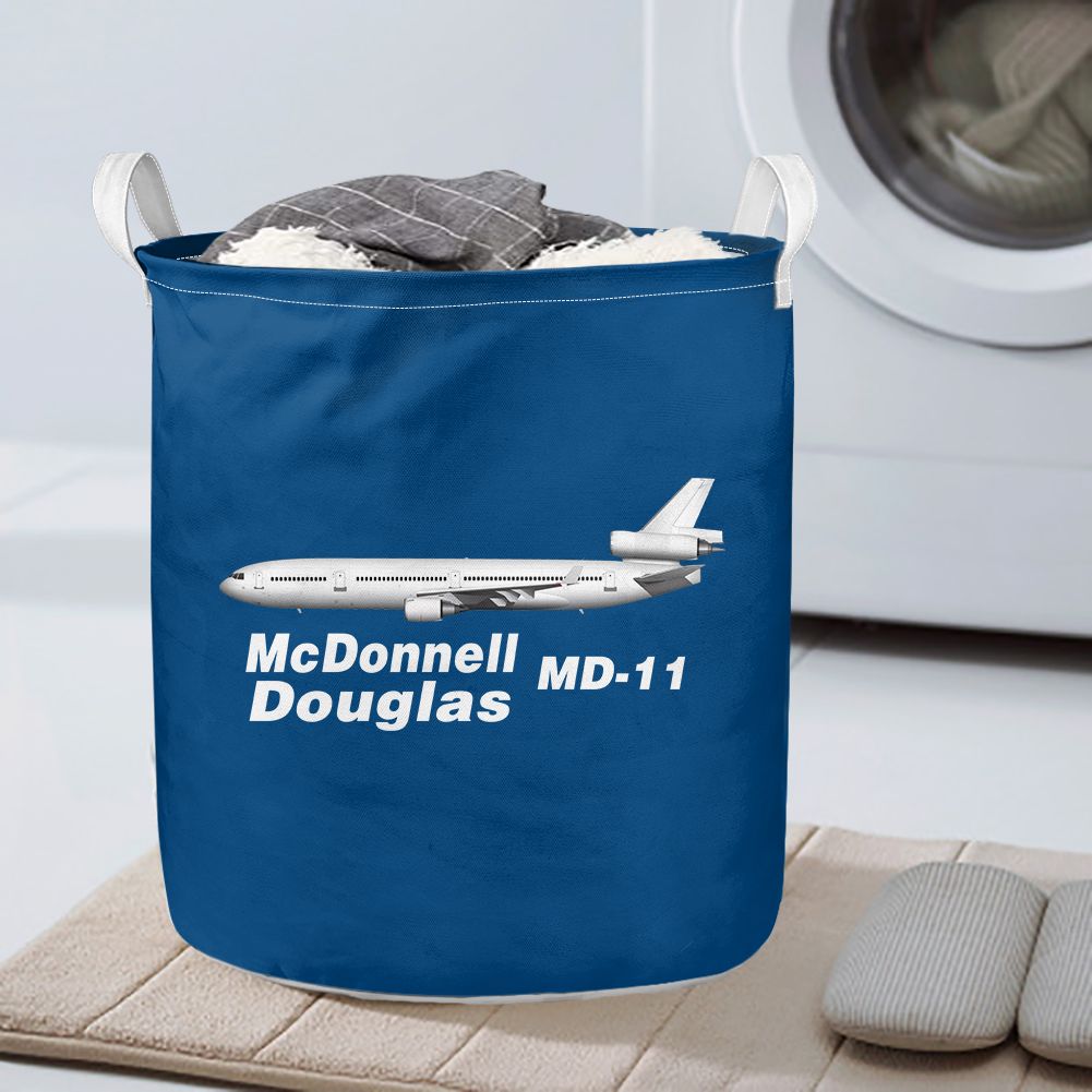 The McDonnell Douglas MD-11 Designed Laundry Baskets