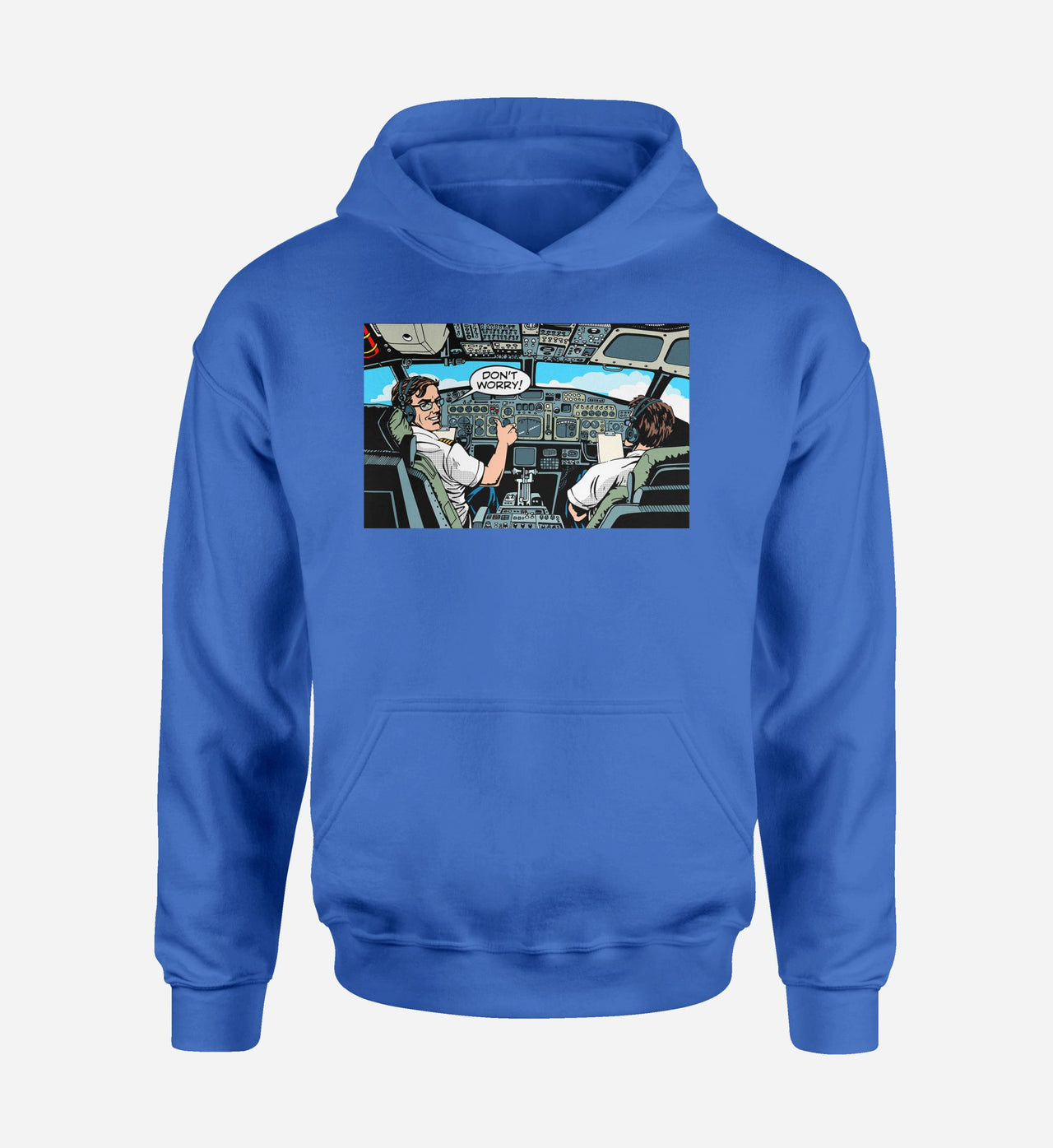 Don't Worry Thumb Up Captain Designed Hoodies