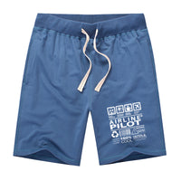 Thumbnail for Airline Pilot Label Designed Cotton Shorts