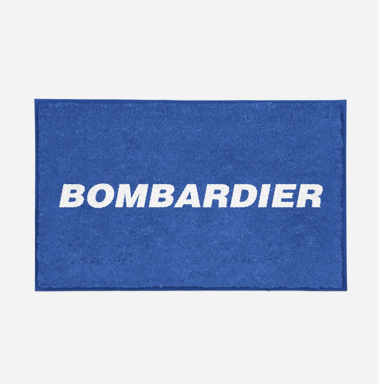 Bombardier & Text Designed Door Mats