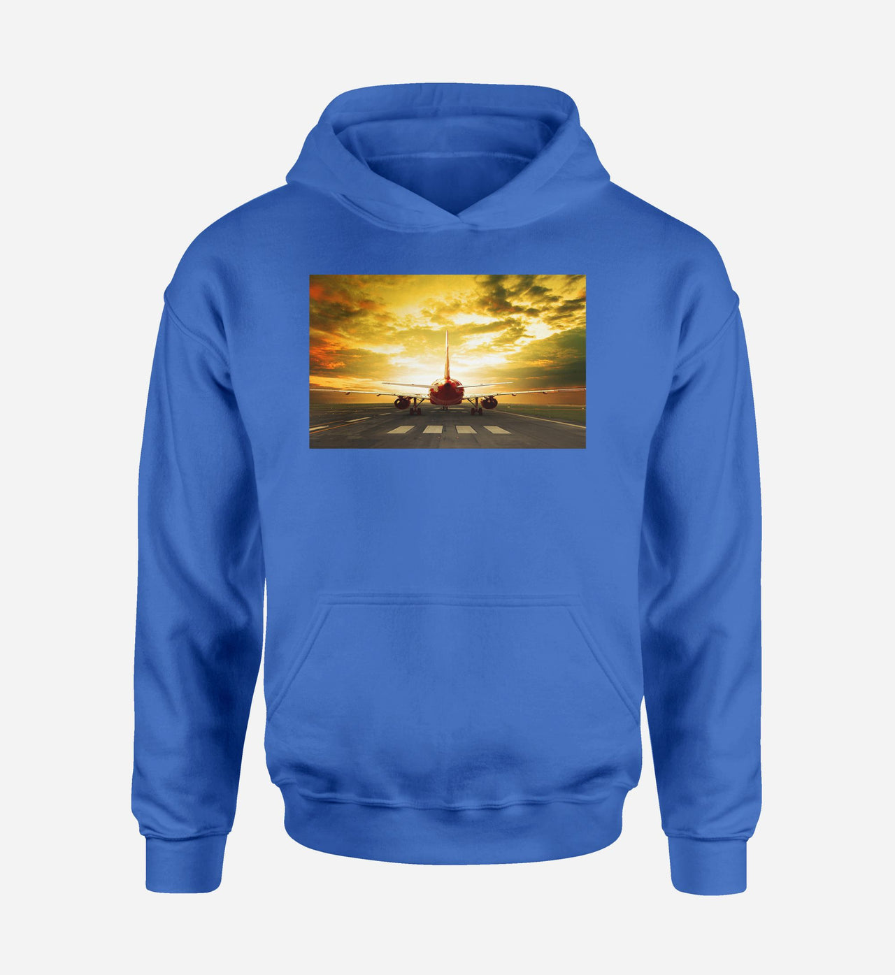 Ready for Departure Passanger Jet Designed Hoodies