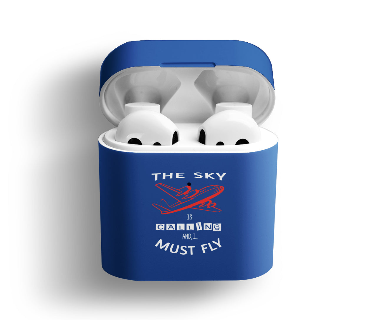 The Sky is Calling and I Must Fly Designed AirPods  Cases
