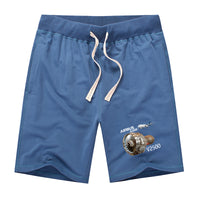 Thumbnail for Airbus A320 & V2500 Engine Designed Cotton Shorts
