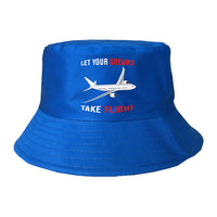 Thumbnail for Let Your Dreams Take Flight Designed Summer & Stylish Hats