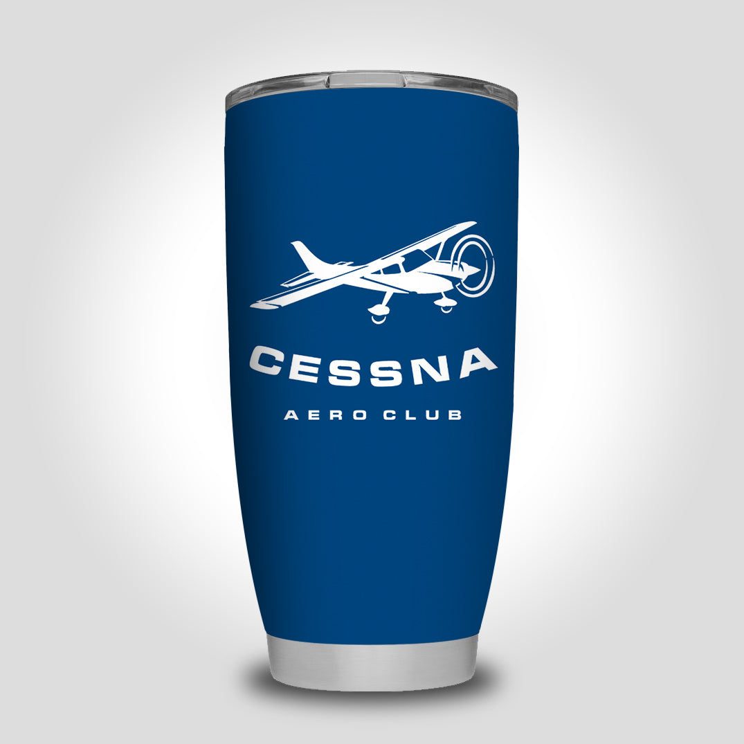 Cessna Aeroclub Designed Tumbler Travel Mugs
