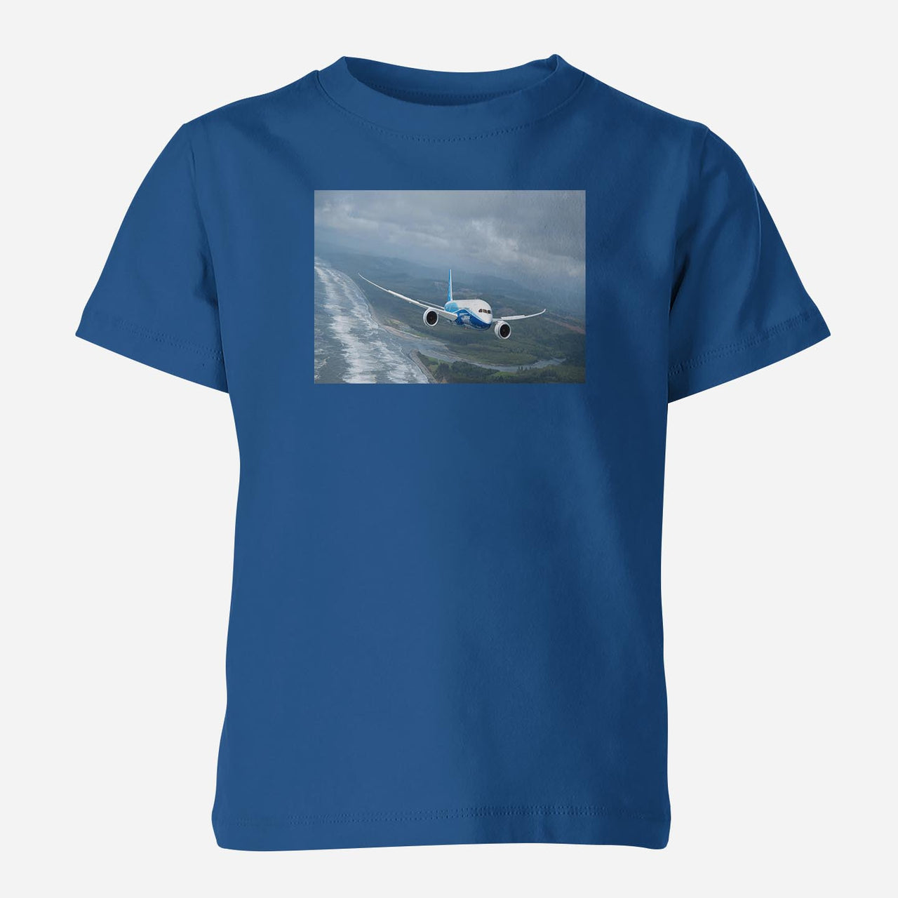 Cruising Boeing 787 Designed Children T-Shirts
