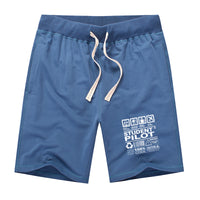 Thumbnail for Student Pilot Label Designed Cotton Shorts