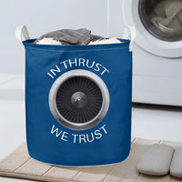 Thumbnail for In Thrust We Trust Designed Laundry Baskets