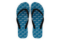 Thumbnail for The Embraer ERJ-190 Designed Slippers (Flip Flops)
