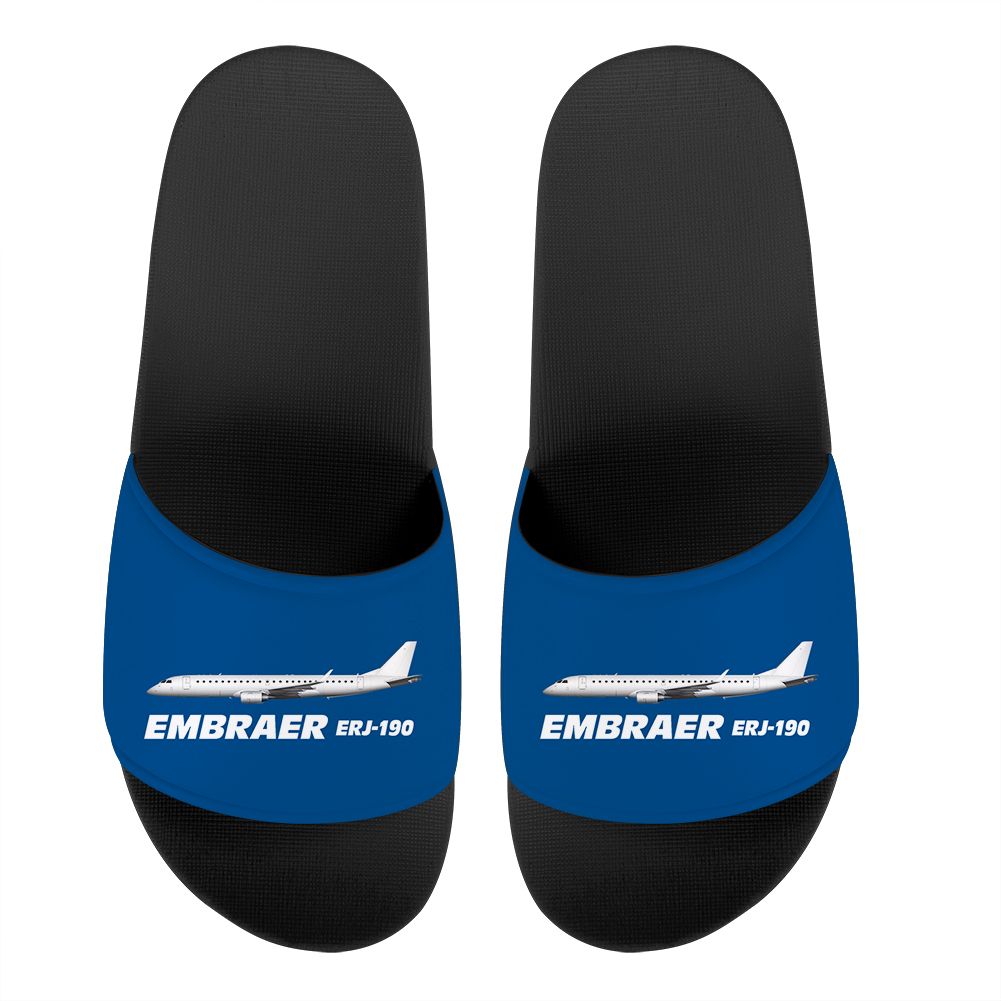 The Embraer ERJ-190 Designed Sport Slippers