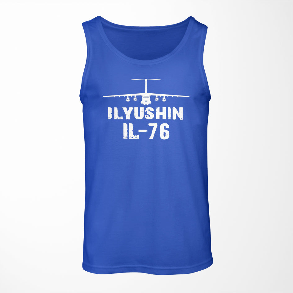 ILyushin IL-76 & Plane Designed Tank Tops
