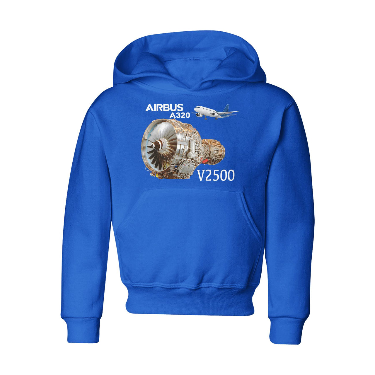 Airbus A320 & V2500 Engine Designed "CHILDREN" Hoodies