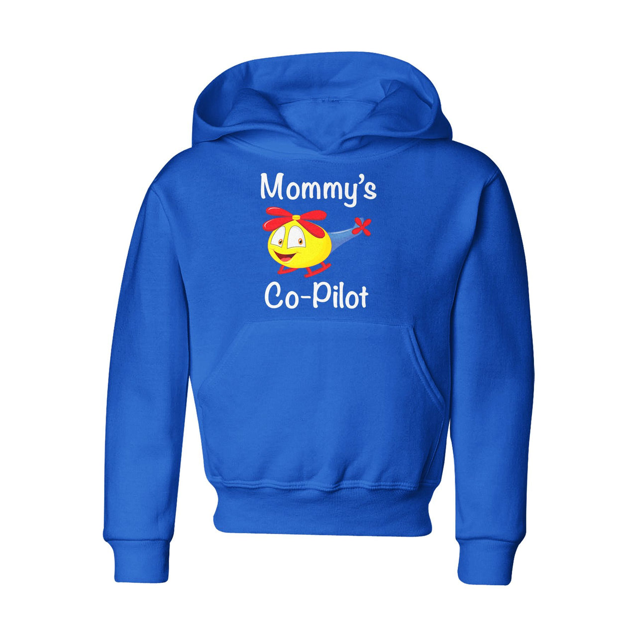Mommy's Co-Pilot (Helicopter) Designed "CHILDREN" Hoodies