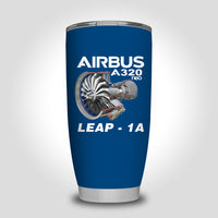 Thumbnail for Airbus A320neo & Leap 1A Designed Tumbler Travel Mugs