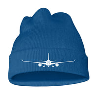 Thumbnail for Airbus A350 Silhouette Knit 3D Beanies