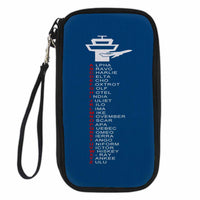 Thumbnail for Aviation Alphabet Designed Travel Cases & Wallets