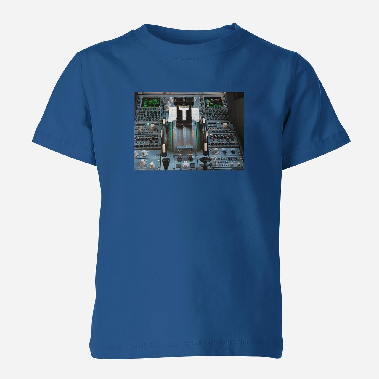 Airbus A320 Cockpit Designed Children T-Shirts