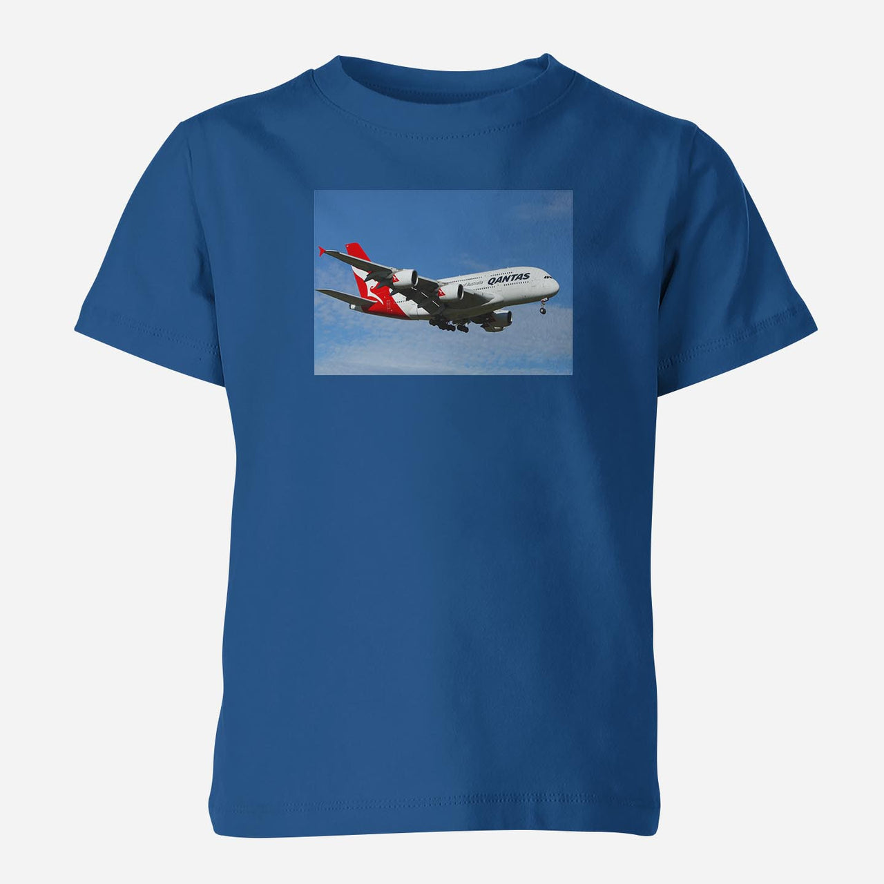 Landing Qantas A380 Designed Children T-Shirts