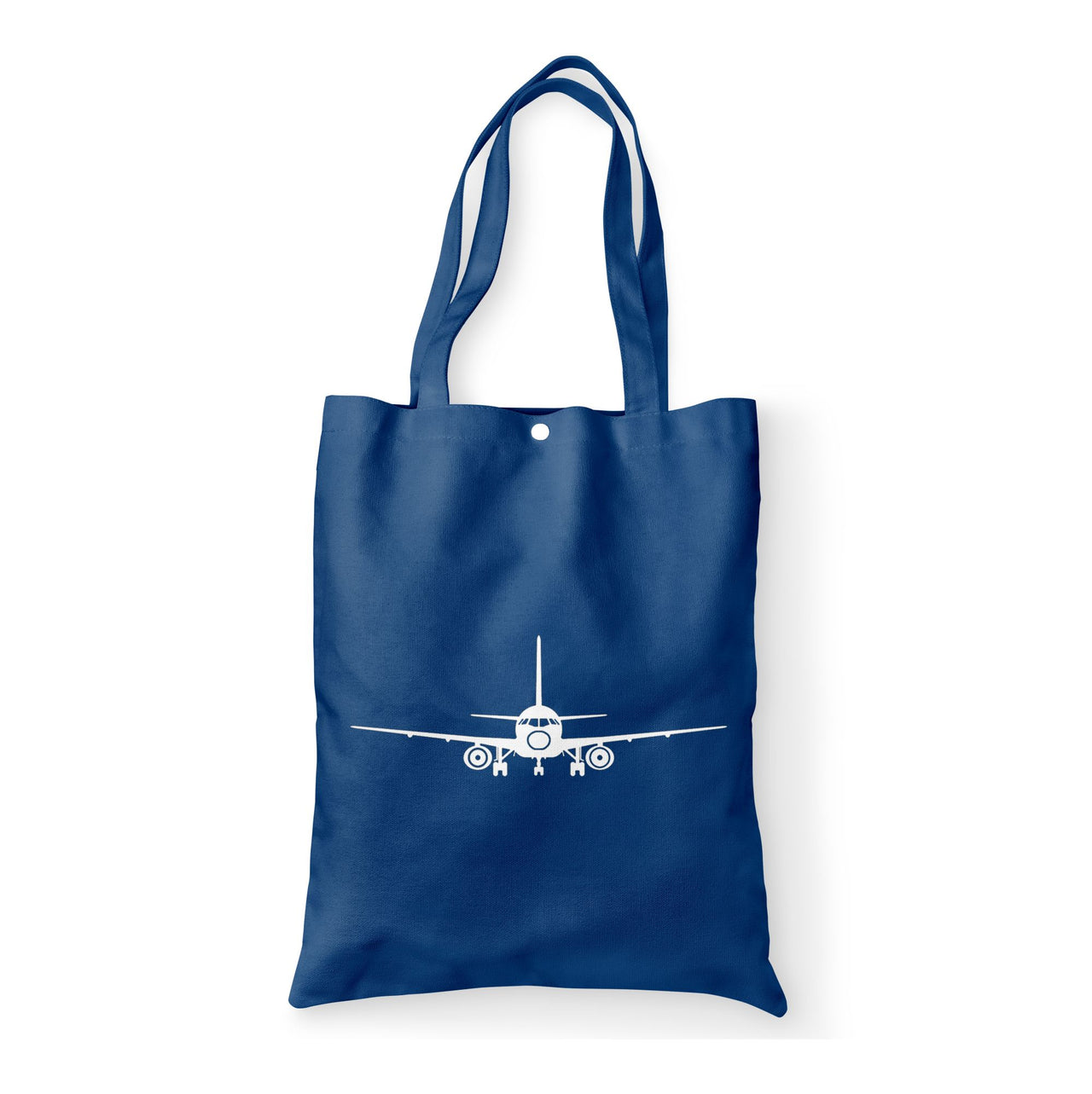Sukhoi Superjet 100 Silhouette Designed Tote Bags